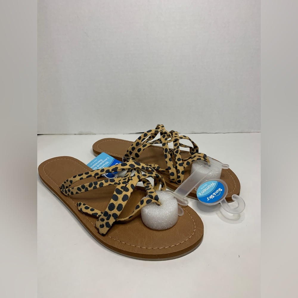 Sun & Sky Womens Sandals Size 9-10